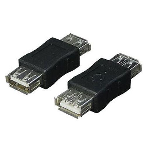 USB 変換アダプタ 中継 USB-A メス-メス USBAB-AB 変換名人