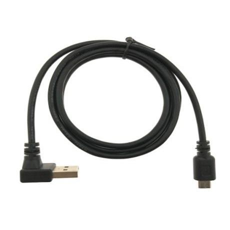 USBケーブル 1m A-MicroUSB 充電 データ 差し込み向きを変換 L型 USBAUL-M...