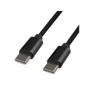 USBケーブル 充電ケーブル 2m タイプC / C 急速充電 5A PD QC3.0 ブラック｜innovate
