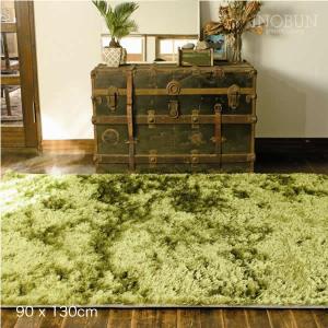 グラス ラグ 芝生マット GRASS RAG SHAGGY MAT 90 x 130cm グリーン｜inobun