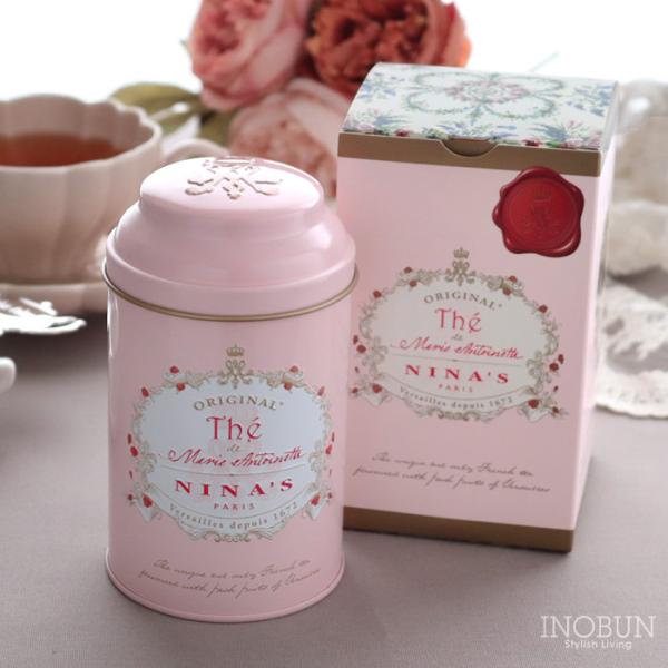 NINA'S オリジナル マリーアントワネットティー リーフ 100g 缶 ニナス 紅茶 手土産 ギ...