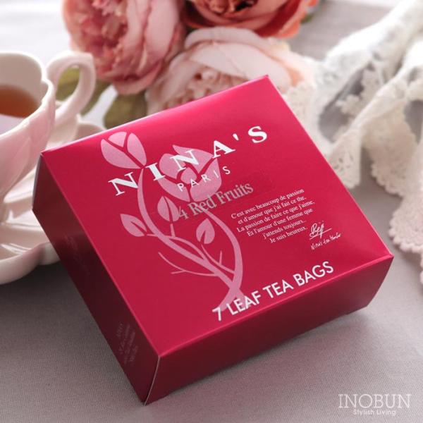 ニナス 紅茶 4レッドフルーツ NINAS ティーバッグ 3g x 7袋