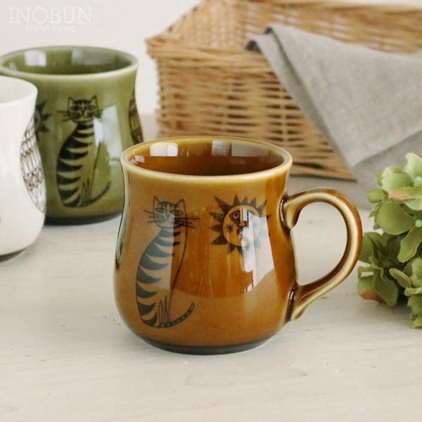 オールドカッパー マグカップ 日本製 BOX入り CAT/CHESTNUT