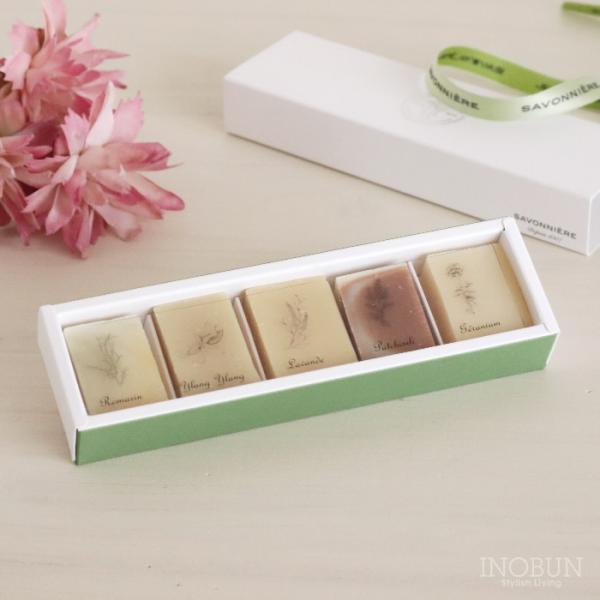 石けん フランス製ソープ サヴォニエール 石けん SAVONNIERE サンヴィクトワール 5種類セ...