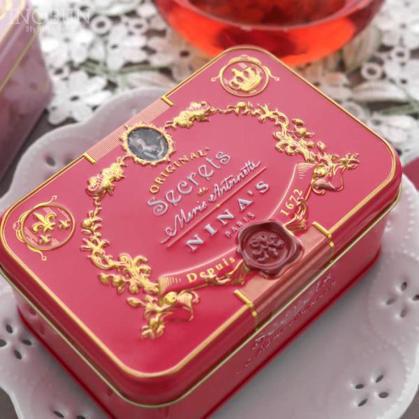 NINA'S テデアンジュ Royal box for tea ティーバッグ 缶 2.5g × 10...