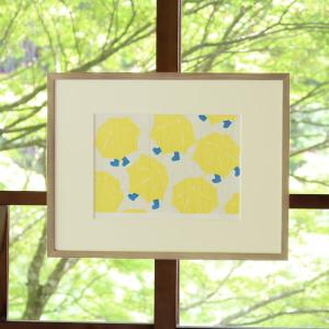 宮澤賢治 版画 雨ニモマケズ RAIN 額 全文 木版画家 大場冨生 グッズ