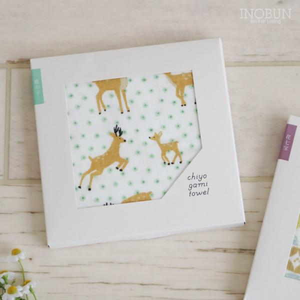 フェイスタオル 千代紙タオル chiyogami towel フェイスタオル 鹿の子 手土産 お祝い...