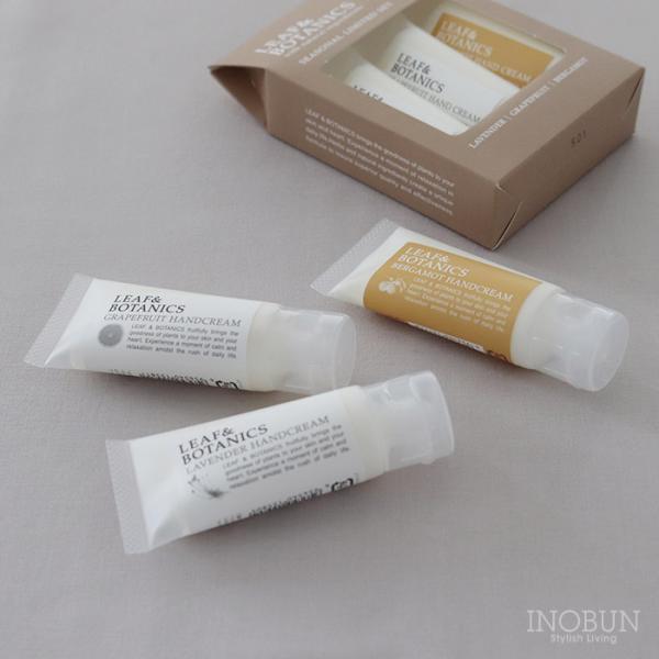 ハンドクリーム 秋冬限定 リーフ＆ボタニクス ハンドクリームセット  ベルガモット ラベンダー グレ...