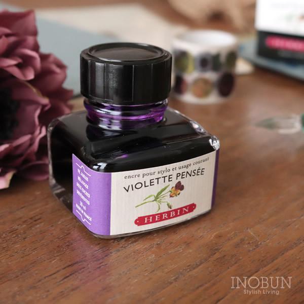 エルバン トラディショナル インク つけペン用インク 30ml Violette Pense