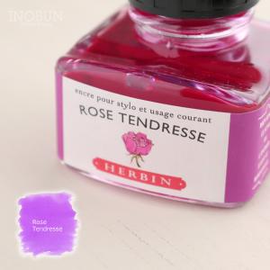 エルバン トラディショナル インク 万年筆 つけペン用インク 30ml Rose Tendresse テンダーローズ パープルピンク