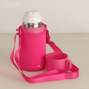 子供用 水筒 thermo mug サーモマグ TRIP BOTTLE トリップボトル 2WAY コップ付き ステンレスボトル 500ml ピンク 入園入学｜inobun