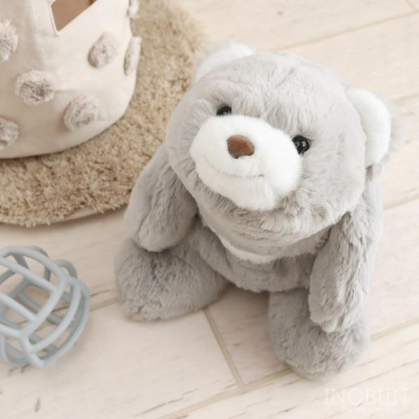 GUND スナッフル べア グレー くまのぬいぐるみ ベビーギフト ご出産祝い お誕生日 クリスマス