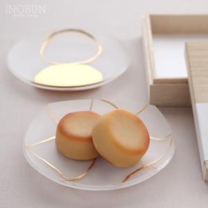 山田平安堂 銘々皿 溜（5枚組） 菓子皿/漆塗り/漆器 : 漆器 山田平安堂