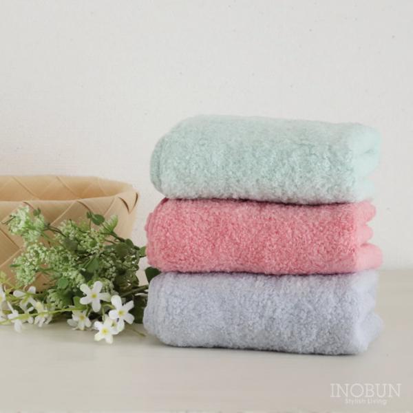 おぼろタオル フェイスタオル 素肌が微笑む タオル グリーン