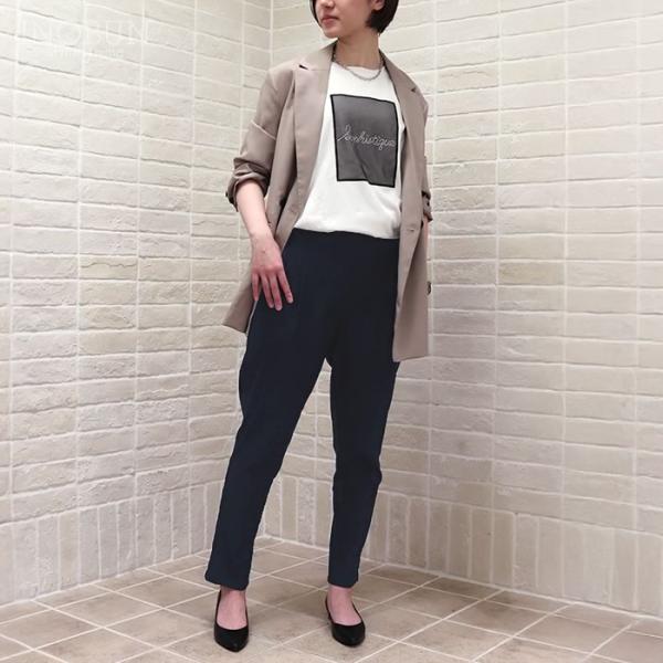 イノブンオリジナル コンフィパンツ ネイビー L