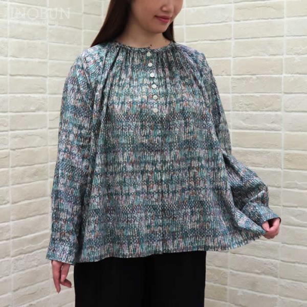 Vent d'ouest LIBERTY クラフトマンシップブラウス ELYSIAN SMOCK サ...