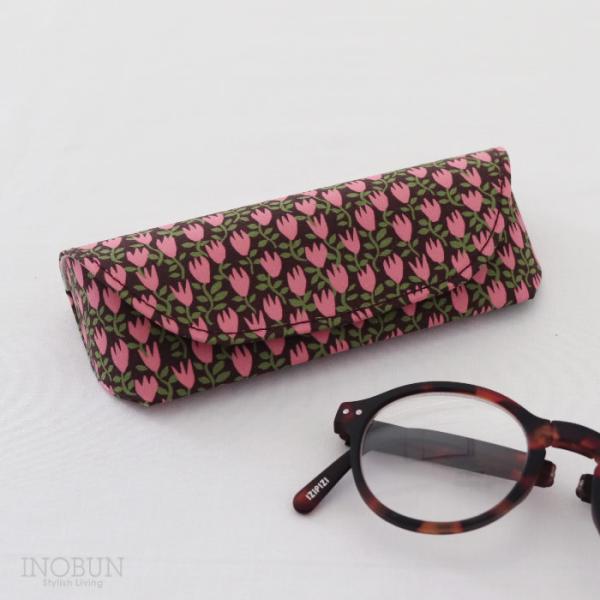 リバティ メガネケース 02 ペーパー・チューリップス PI