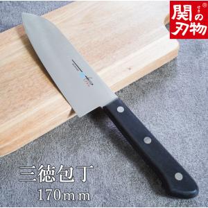 厚み3mm三徳包丁 ステンレス 右利き 左利き 両利き用 165mm 送料