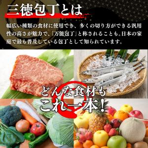 福袋 家庭用三徳包丁 170mm 右利き 左利...の詳細画像1