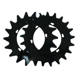 アイデック 草刈機 刈払機 カルマー専用替刃 ワイド刃280mm SK-2118V 2枚セット 飛散抑制 除草 安全