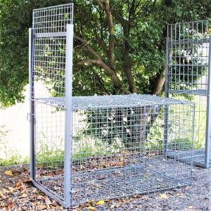 ご指定場所へ直送】ファーレ旭式 サル用箱罠片扉 鳥獣 被害対策 猿