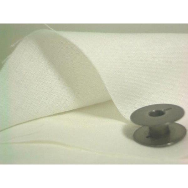 綿　麻　シャーチング・オフホワイト　精練済み　（藍染め・草木染め・手染め・染色に適合)