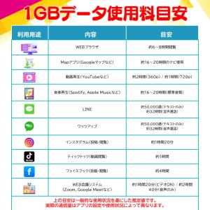 韓国 eSIM データ専用 プリペイド 最短即...の詳細画像5