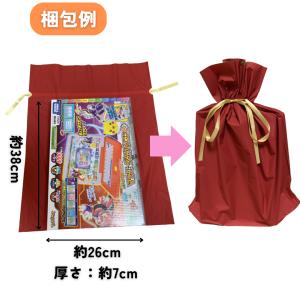 ギフトバック ラッピング袋 大 梨地 リボン付...の詳細画像2