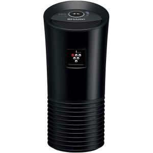 シャープ プラズマクラスター イオン発生機 車載用 カップ型 高濃度 25000 消臭 ブラック I...