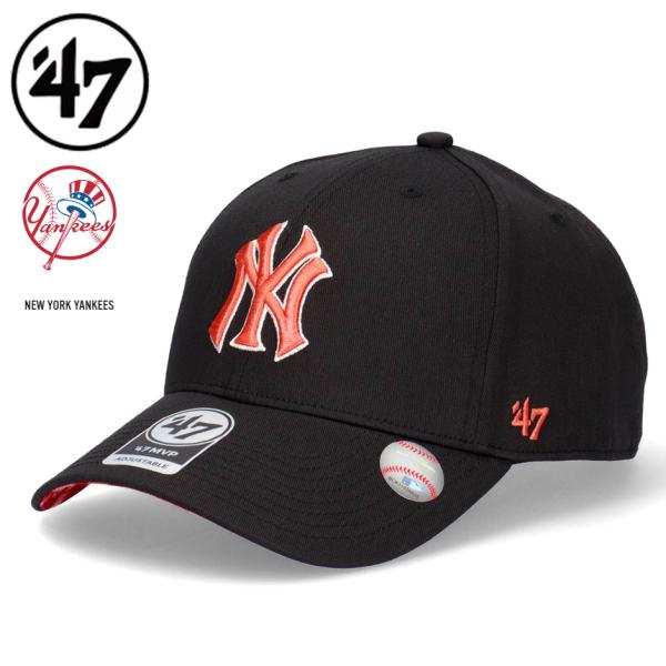 47 フォーティーセブン フリーフォーム MVP NY ヤンキース キャップ '47 ブランド メン...