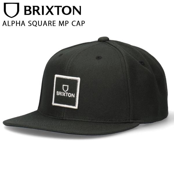 ブリクストン AlPHA SQUARE フラットバイザー キャップ 帽子 BRIXTON CAP ス...