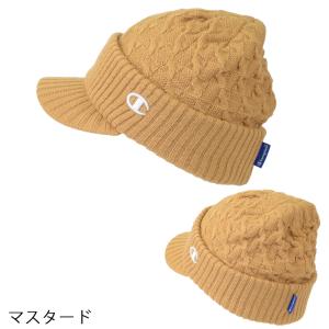 チャンピオン つば付き ニットキャップ つば付...の詳細画像3