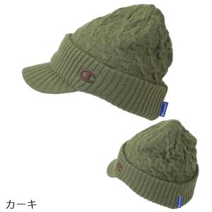 チャンピオン つば付き ニットキャップ つば付...の詳細画像4