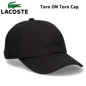 LACOSTE（ラコステ） ロゴ キャップ 帽子 日本製 シンプル 大人 ロゴ