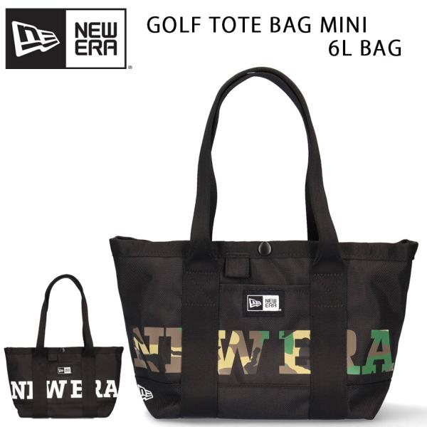 ニューエラ ゴルフ トート バッグ ミニ 6L NEW ERA 鞄 new era bag ブラック...