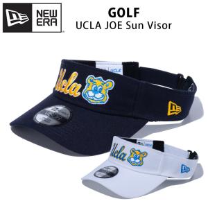 ニューエラ ゴルフ UCLA ジョー サンバイザー SUN VISOR スポーツ コラボ サイズ調節可能 ブランド 熱中症対策 日焼け対策 UV対策 日よけ GOLF JOE　バイザー｜inreason