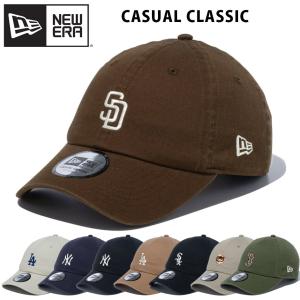 ニューエラ カジュアル クラシック キャップ NEW ERA CAP ローキャップ 帽子 シンプル ベーシック ミッドロゴ NY LA SD サイズ調節 メンズ レディース