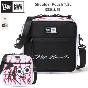 ニューエラ 岡本太郎 スクエアショルダー ポーチ バッグ 1.5L NEW ERA TARO OKAMOTO ミニバッグ BAG コラボ ミニポーチ new era bag かばん 鞄