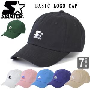 スターター STARTER ベーシック ロゴ キャップ ローキャップ 帽子 ロゴキャップ BASIC LOGO CAP 107192001｜inreason