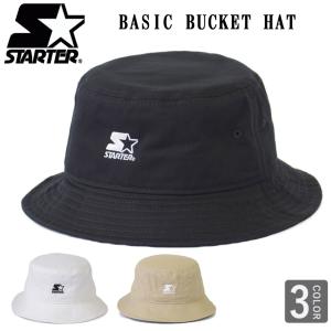 スターター STARTER ベーシック ロゴ バケットハットBUCKET HAT ハット 帽子 ブランド 107192002｜inreason