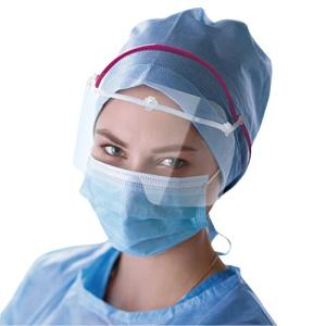 M 手術用フェイスガード MEG-1F ミーガード専用交換フィルム ●規格:ハーフフェイス●入数:10枚