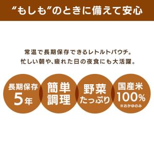 パウチ非常食7種200g 250g 災対食 パ...の詳細画像1