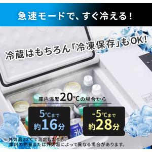 ポータブル冷蔵庫 30L アイリスオーヤマ 車...の詳細画像2