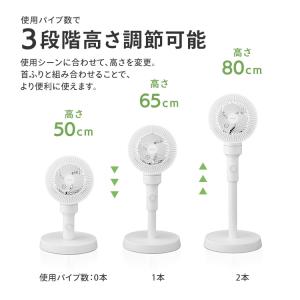 サーキュレーター 扇風機 アイリスオーヤマ 左...の詳細画像2