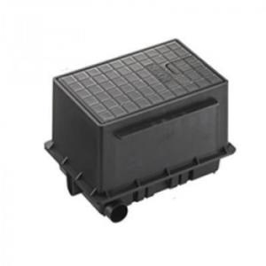 三栄 SANEI 散水栓ボックスセット 黒 R81-93S-D