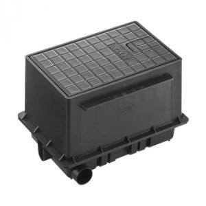 三栄 SANEI 散水栓ボックスセット 黒 R81-92S-D