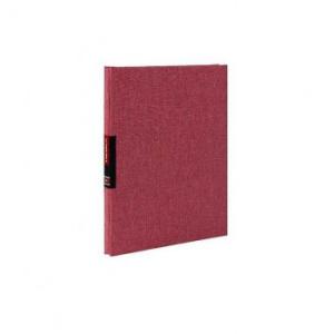 ナカバヤシ フエルアルバム ル・パピエ・ノアール2 A4　レッド・A-A4D-171-R