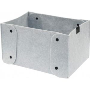 日本製 SAKI(サキ) ストレージボックス・フェルト R-309　GR・グレー