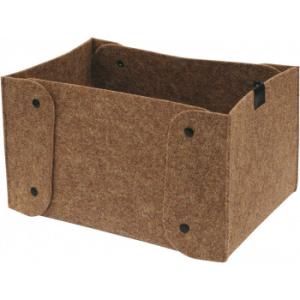 日本製 SAKI(サキ) ストレージボックス・フェルト R-309　BR・ブラウン