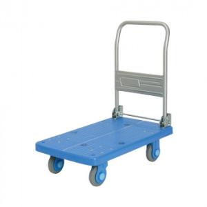 同梱・代引不可 静音台車　ハンドル折りたたみ式　最大積載量250kg　PLA250-DX